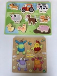 Two Farm Animals Puzzles