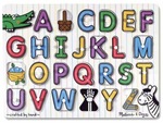 Lift & See Alphabet Peg Puzzle