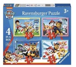 Paw Patrol Friends Ready for Adventure Puzzle 4 Puzzles