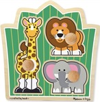 Jungle Friends Knob Puzzle