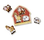 Barn Animals Knob Puzzle