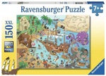 Pirate Island Puzzle - 150pcs