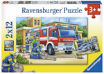 Police & Firefighters Puzzle 2x12