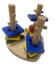 Twisting Disk Stacking Toy