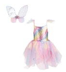 Rainbow Fairy Dress with Wings