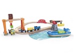 Lift and Load Harbour Train Set