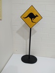 Road sign - Kangaroo