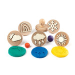 Weather Dough Stamps