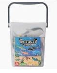 Tub of Ocean Animals