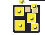 Square Shape Knob Puzzle