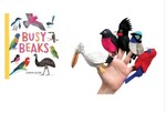 Busy Beaks Finger Puppets & Book