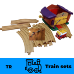 Fire House 5 Train Set