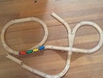 Wooden Train Set