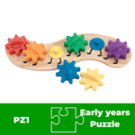 Rainbow Caterpillar Cogs