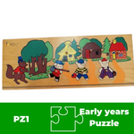 Three Little Pigs Storytelling Puzzle