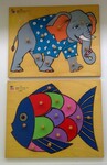 Elephant & Fish Puzzle