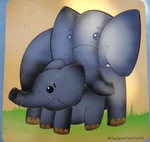 Elephant & Baby Puzzle