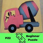 Cement Truck Puzzle
