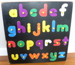 Alphabet Peg Board Puzzle