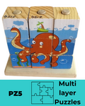 Stand Up Sea Creatures Puzzle