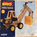 Brio Builder System Digger & Tip Truck