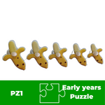 Banana Sizing Puzzle