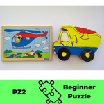 Helicopter and Truck Puzzle