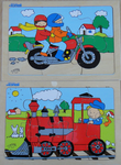 Train & Motorbike Puzzles