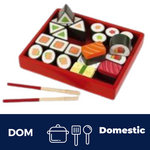 Wooden Sushi Set