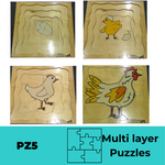 How a Chicken Grows Puzzle