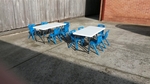 Chairs & Tables BLUE 