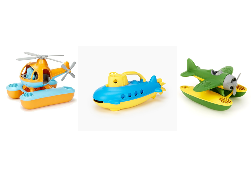 226: Green Toy Vehicles