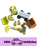 Build Construction Trucks Set 2