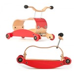 Wishbone Flip Red Rocker & Roller