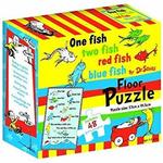 One Fish Two Fish Red Fish Blue Fish Floor Puzzle