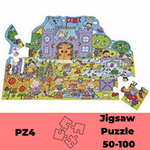 Fairy & Castle Floor Puzzle