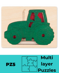 Five Tractors Puzzle