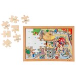 Petting Zoo Math Puzzle (Addition and Subtraction)