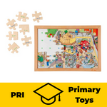 Petting Zoo Math Puzzle (Addition and Subtraction)