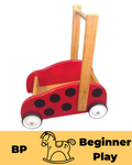 Ladybird Wooden Trolley