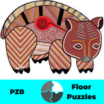 Wombat Floor Puzzle