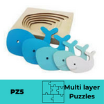 Whale Multi Layer Puzzle