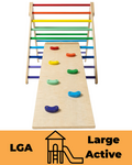 Pikler Rainbow & Climbing Slide