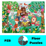 Garden Party Floor Puzzle
