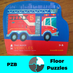 Vehicles Floor Puzzle