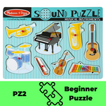 Musical Instrument Sound Puzzle