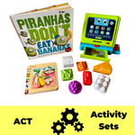 Piranhas Don't Eat Bananas Story Bag