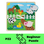 Farm Animal Sound Puzzle