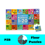 Numbers Double Sided Floor Puzzle