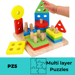 Shape Puzzle Stack